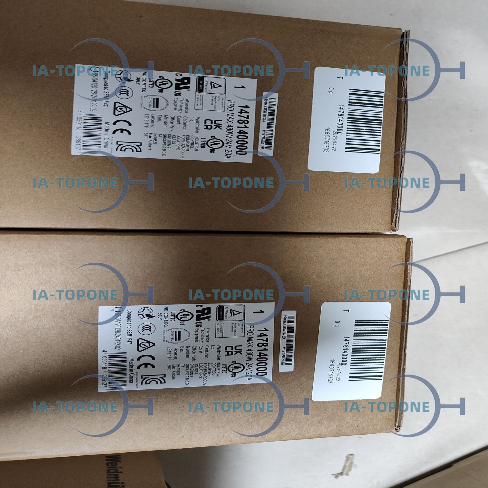US Stock 1PC NEW Weidmuller 1478140000 Expedited Ship Available