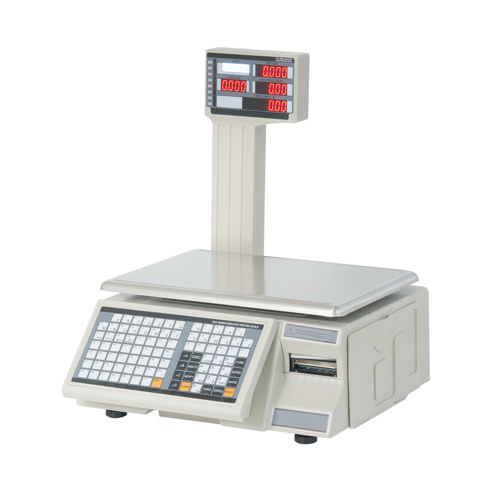 Uimoso 66Lbs 30KG Digital Price Scale for Commercial Food and Meat Weighing