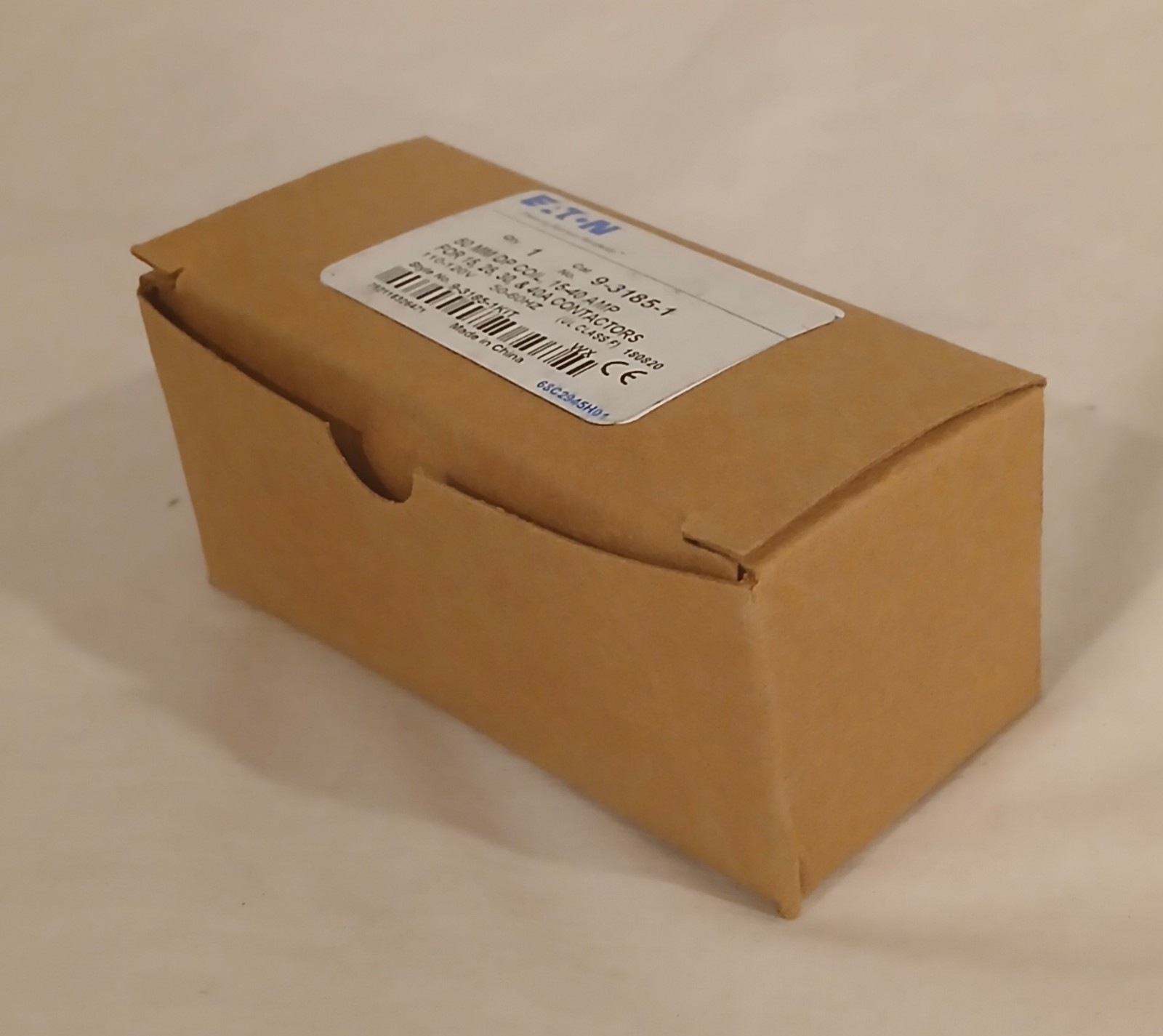 EATON 9-3185-1 Coil for C25 Contactors 110/120V 15-40A. New. Ships Free.