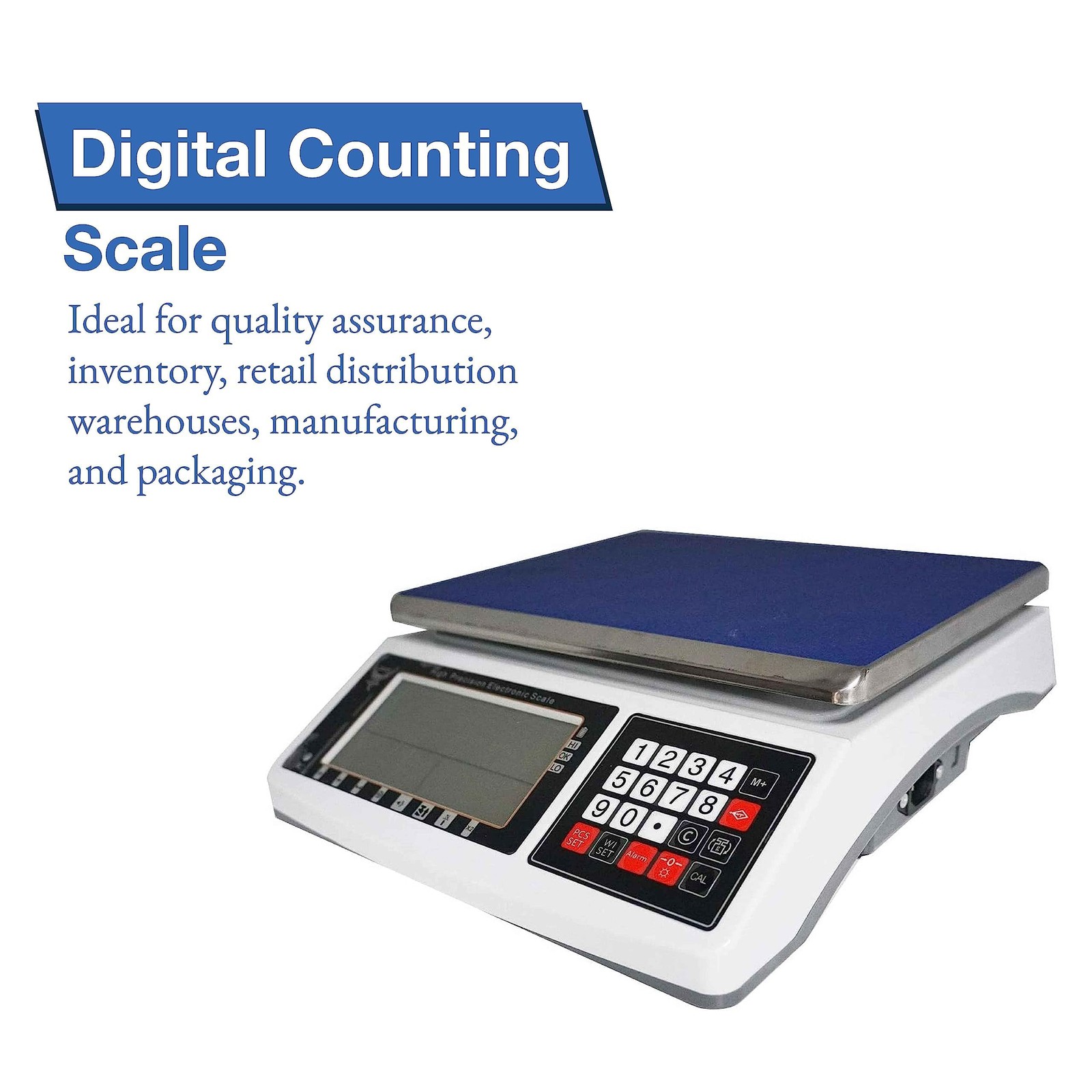 Pec Scales Industrial Counting Scale Digital Scale For Parts And Coins Kg/G/Lb