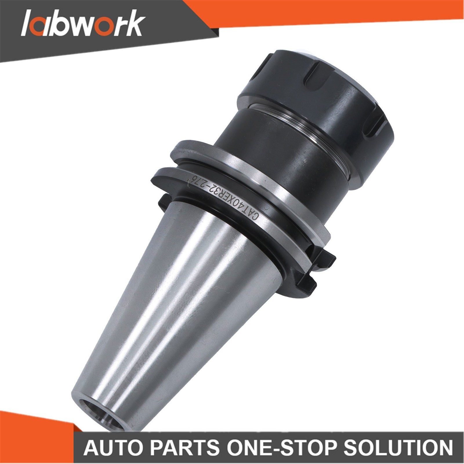 Labwork 10pcs CAT40 ER32 Collet Chuck Set 2.76″ 70mm CNC Milling Tool Holder