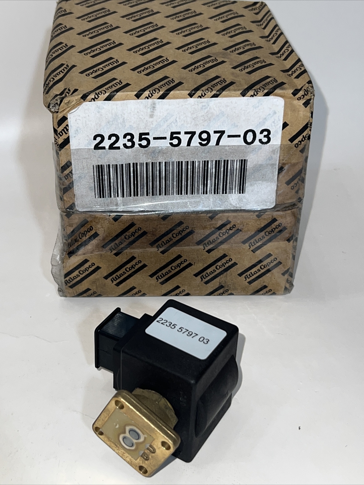 Atlas Copco 2235-5797-03 Solenoid Valve Type TM36, 24VDC, 100 18E, IP 00/65