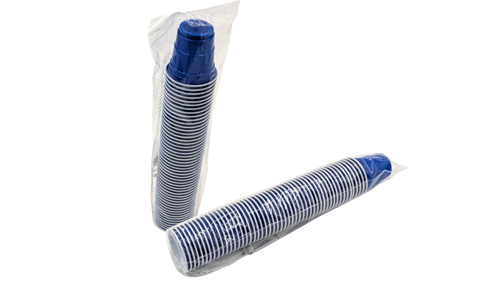 Blue 2 oz Disposable Plastic Cups Pack of 50 BPA Free, Recyclable