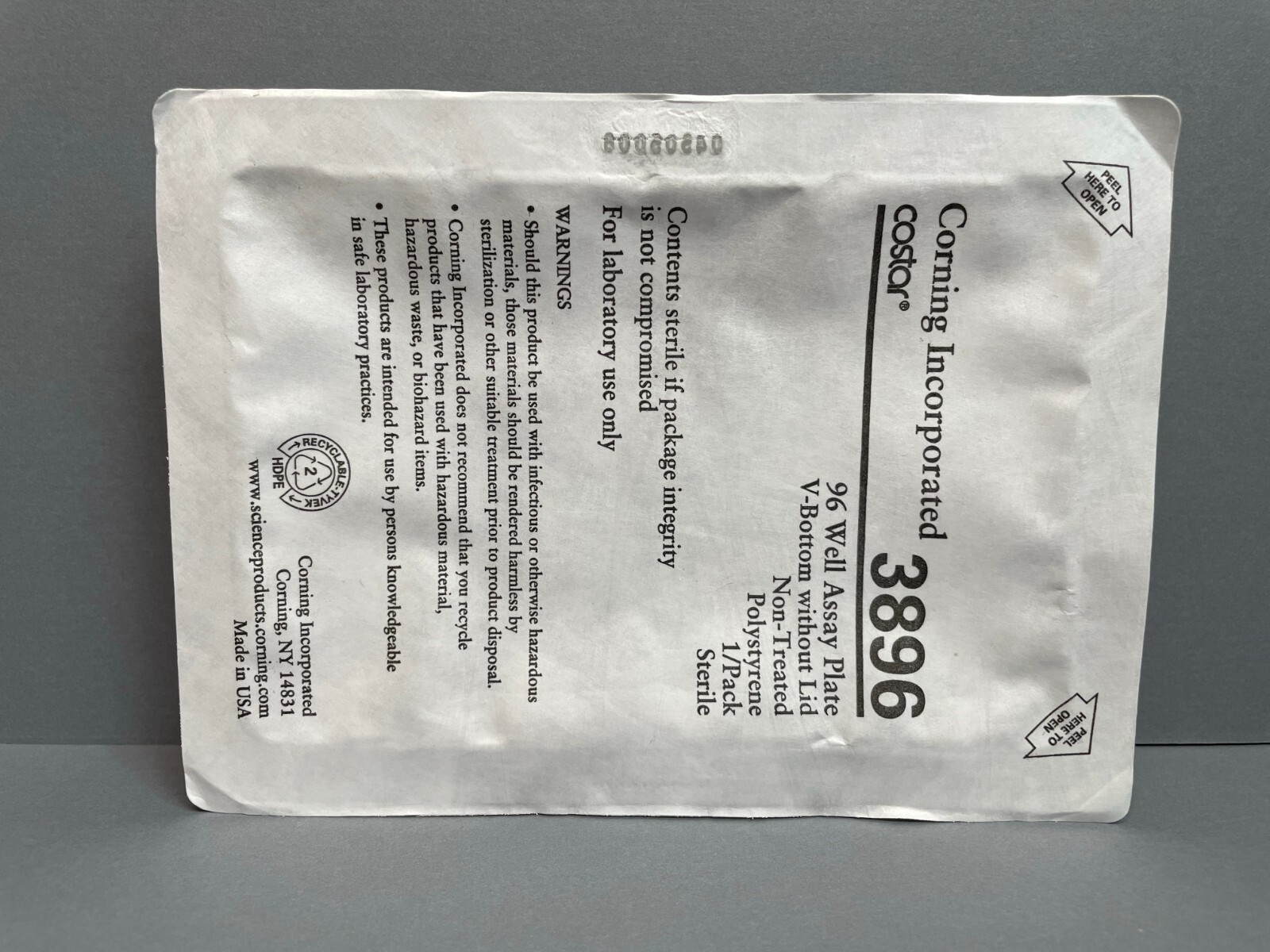 Corning Microplate 96 Well 320 ul Clear PS Individually Sealed 35 Plates