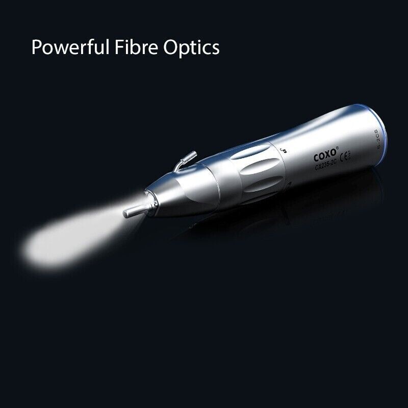COXO Dental Surgical Handpiece 20:1 Implant Contra Angle 1:1 Straight Attachment