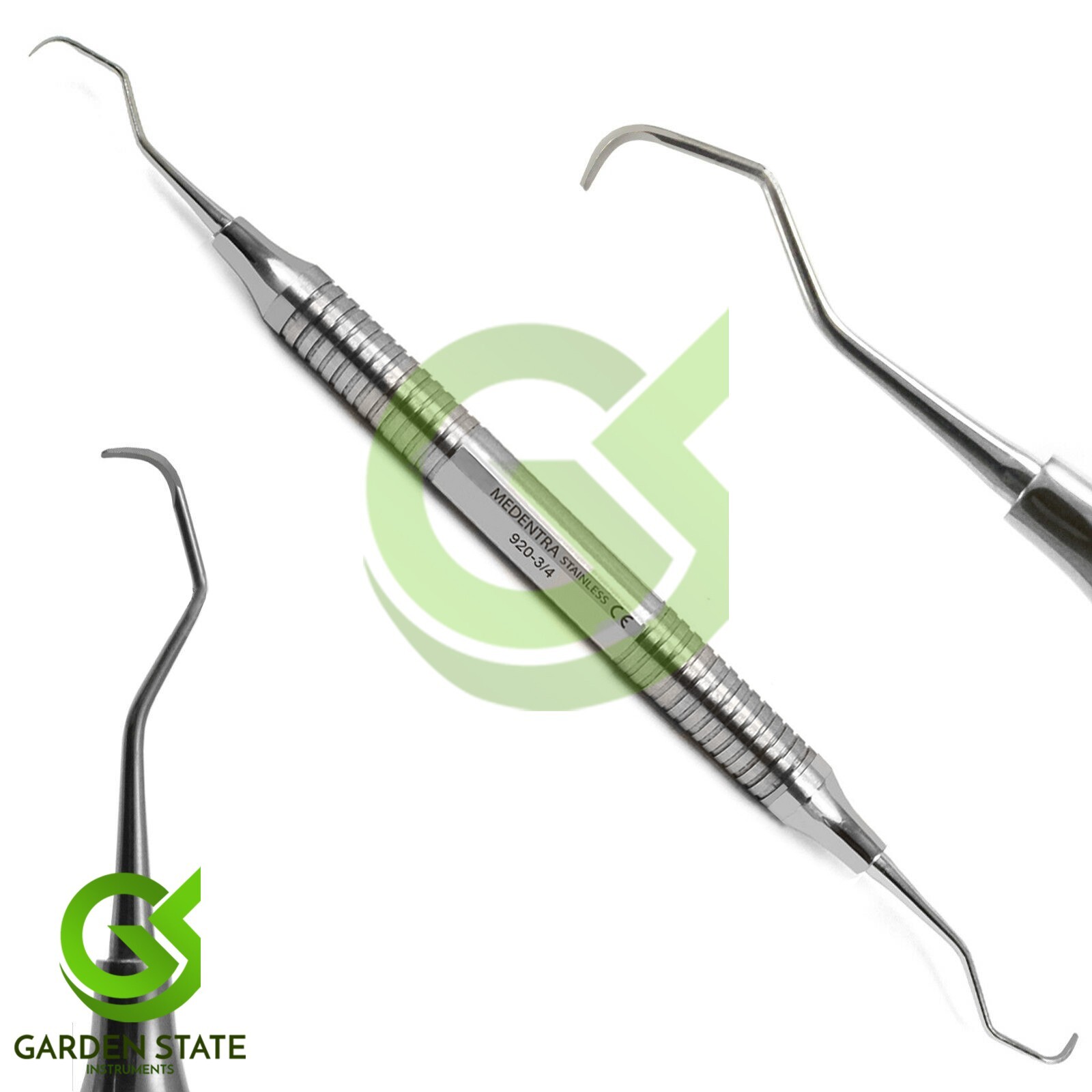 Super Set Of 7 Gracey Curettes Periodontal Hygiene Dental Surgical Instruments
