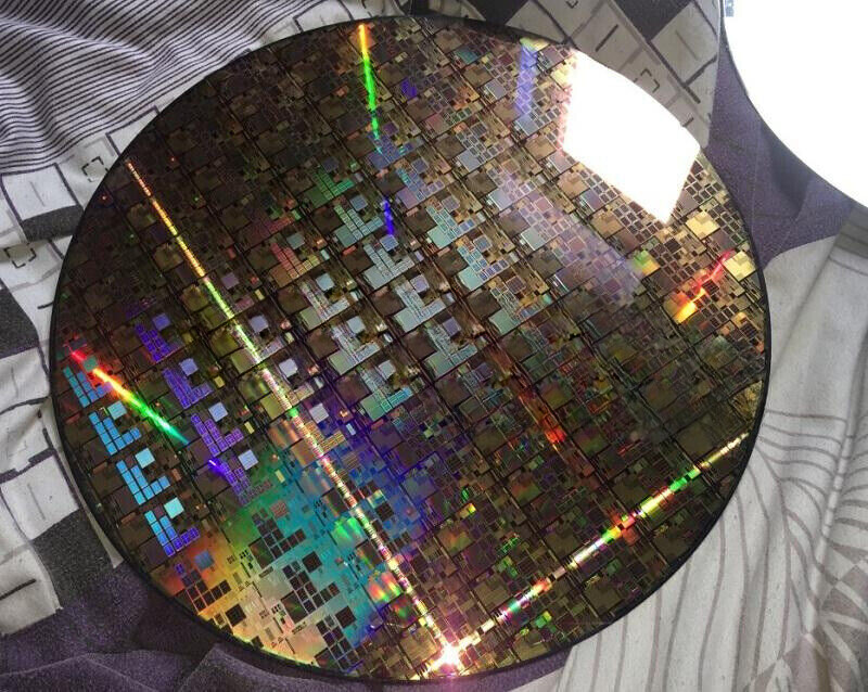 12 Inch Silicon Wafer Chip Wafer Monocrystalline Wafer display teaching research
