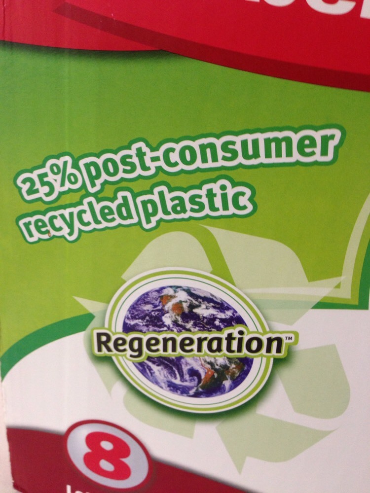Rubbermaid Regeneration Letter Trays 8 pk