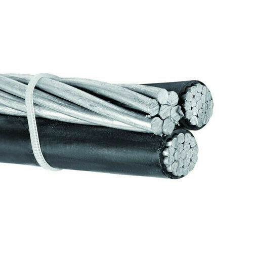 Voluta 6-6-6 Aluminum Triplex Overhead Service Drop Cable Length 100′ to 5000′