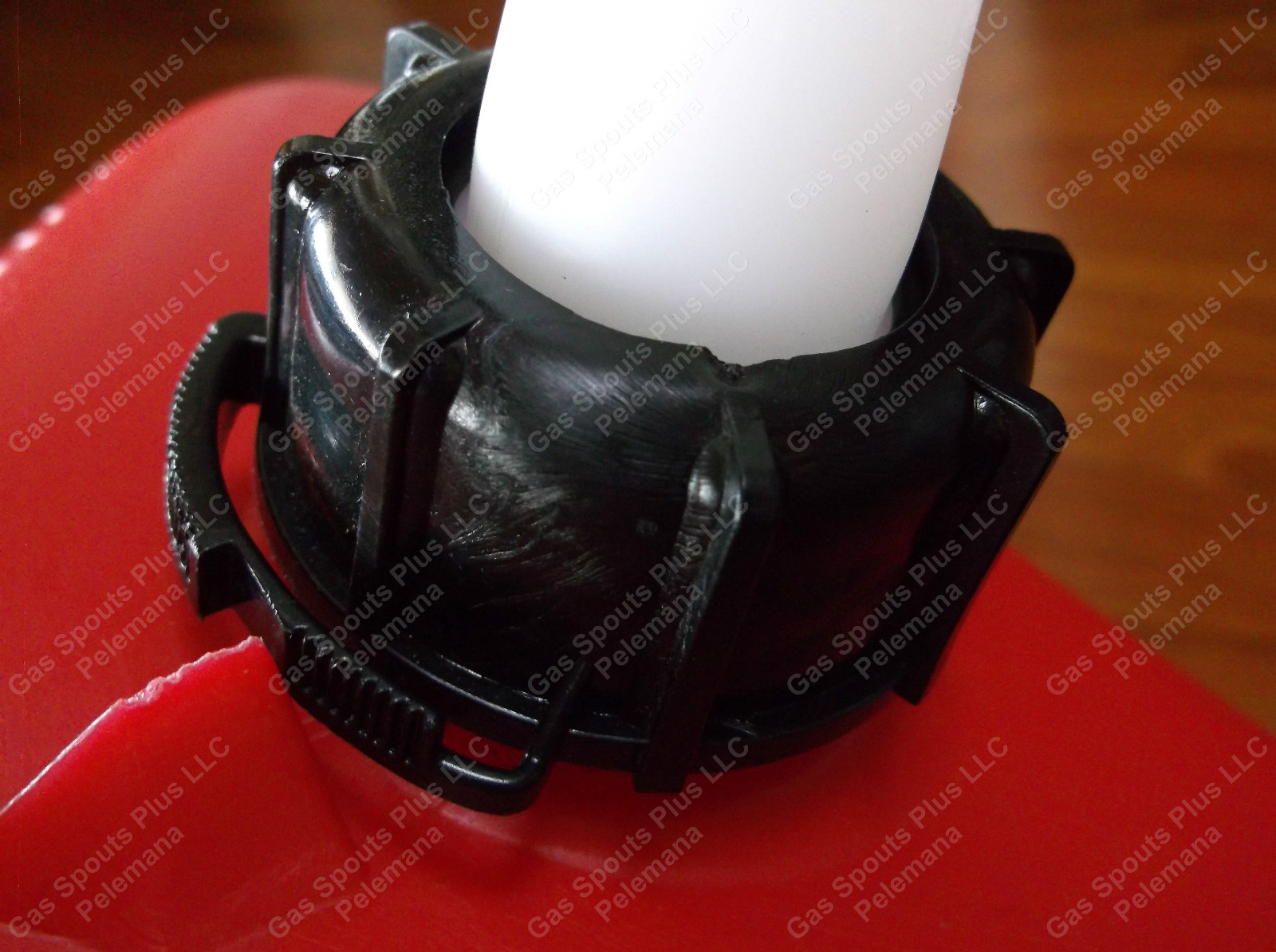 Genuine MIDWEST Gas Can Company BLACK SCREW CAP COLLAR and STOPPER incl. GASKET
