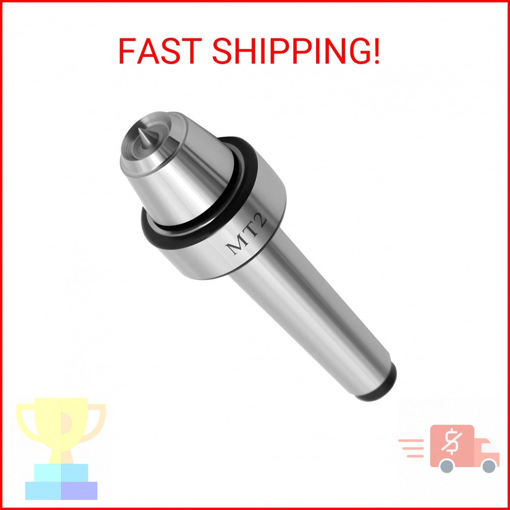 Nakkaa MT2 Wood Lathe Live Center Set, Live Centers Drive Spur Cup Arbor #2MT fo