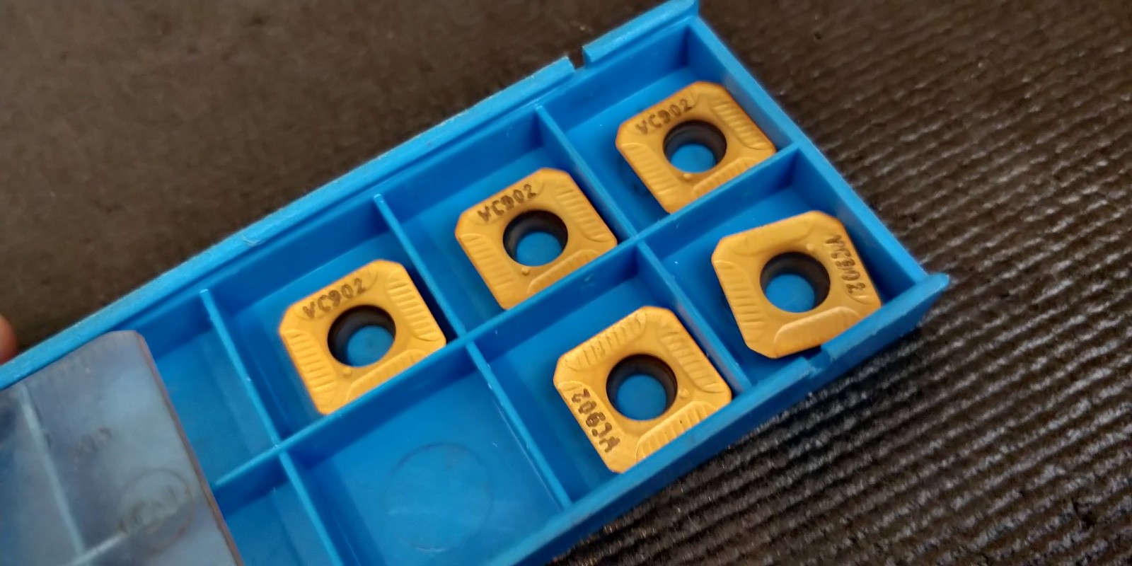 5 pieces SEET42AFER VALENITE INSERTS VC9092 SEET-42-AFER