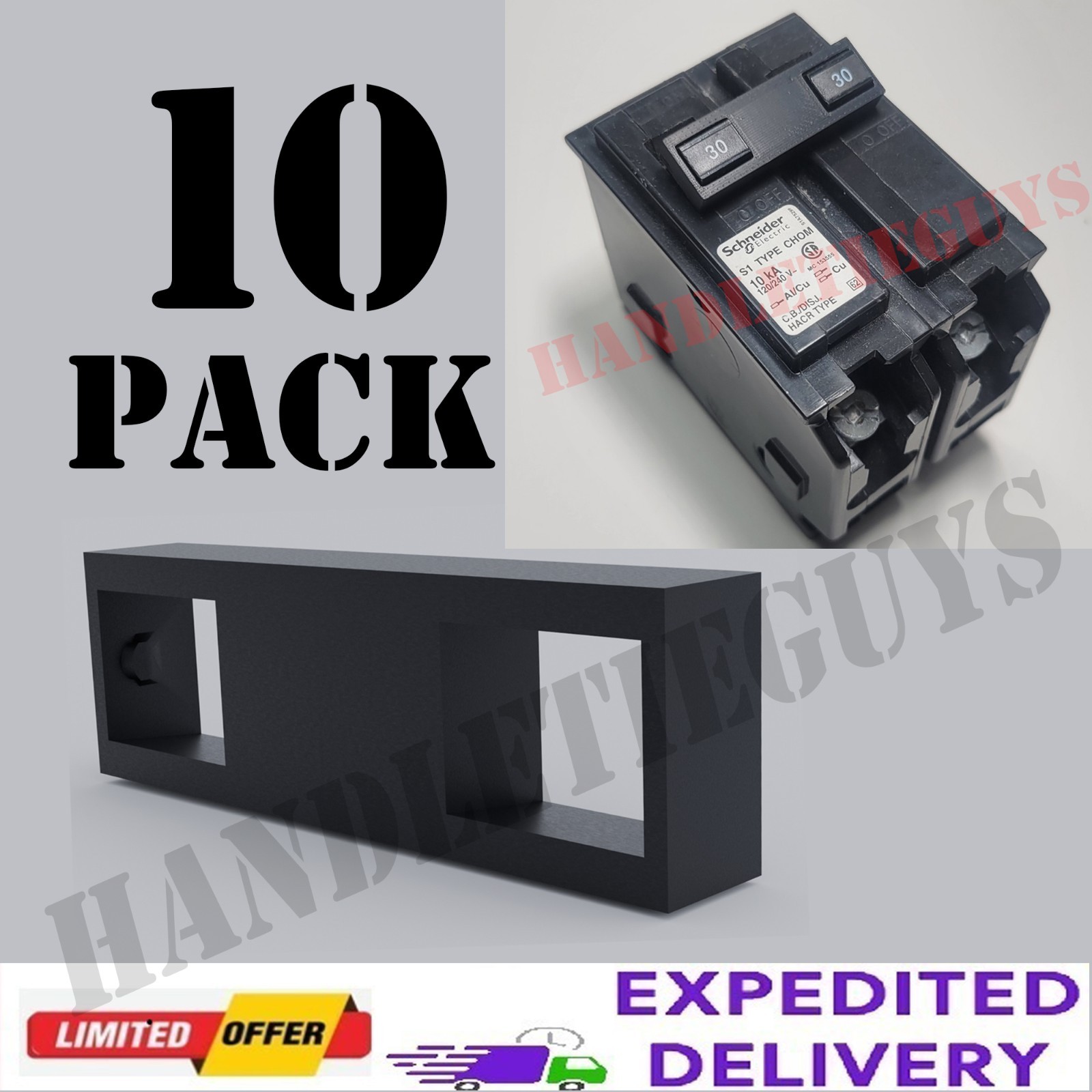 Handle Tie Common Trip Join 2 Square D Schneider CHOM Breakers QO1HTCP HOMT HT