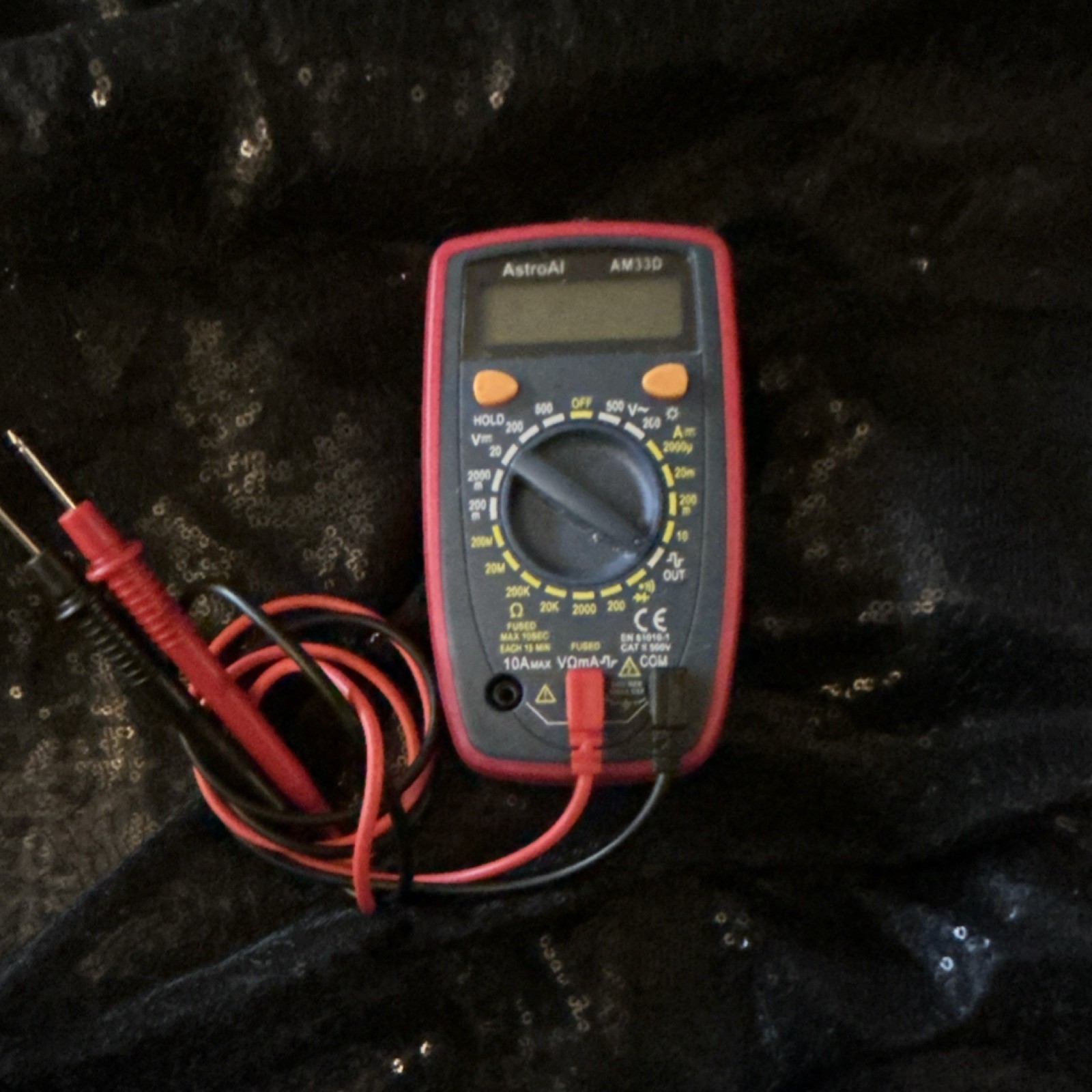 AstroAI AM33D multimeter- used One Time For The Science Fair!