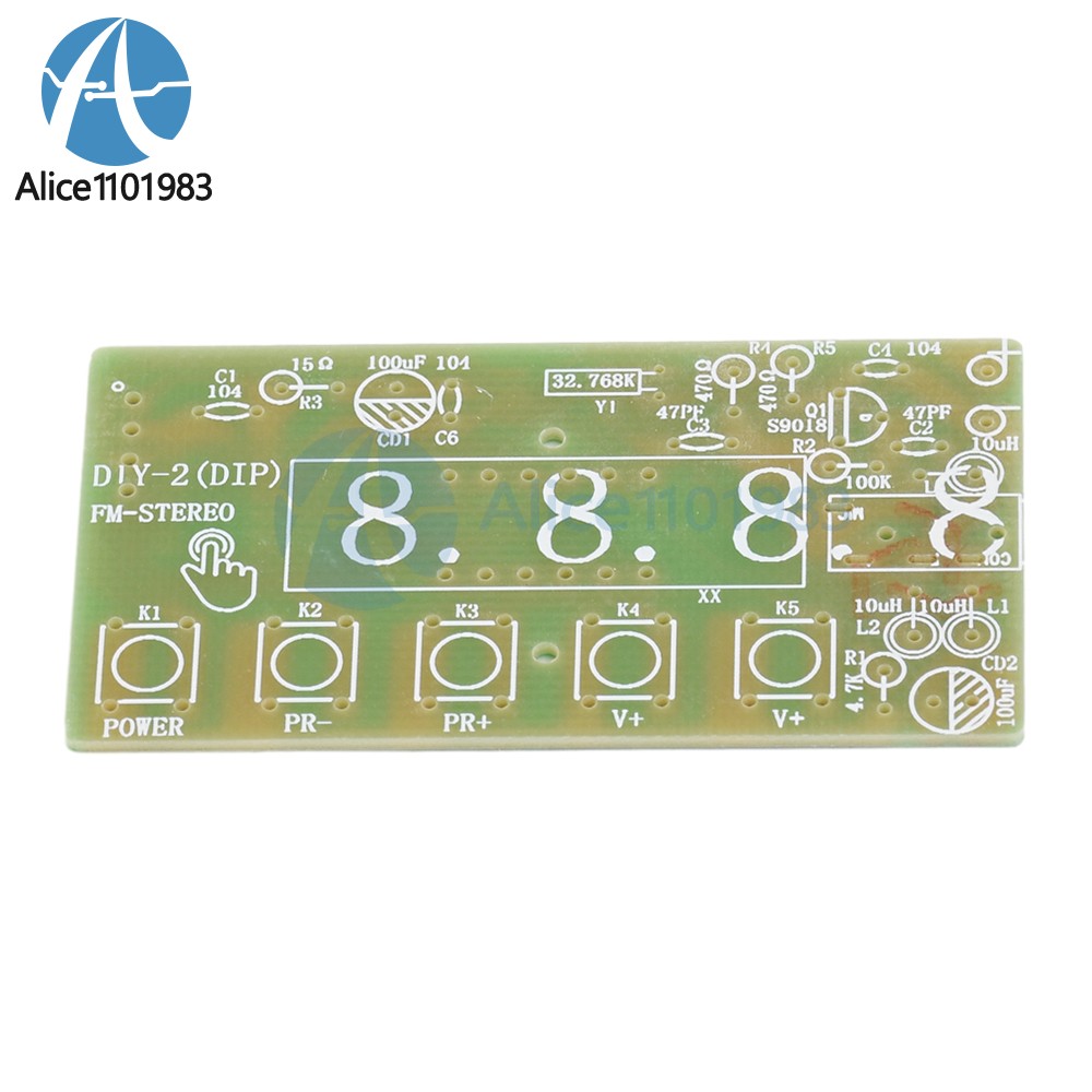 Electronic DIY AM/FM Radio Receiver Module Kits Wireless Stereo 87MHz-108MHz