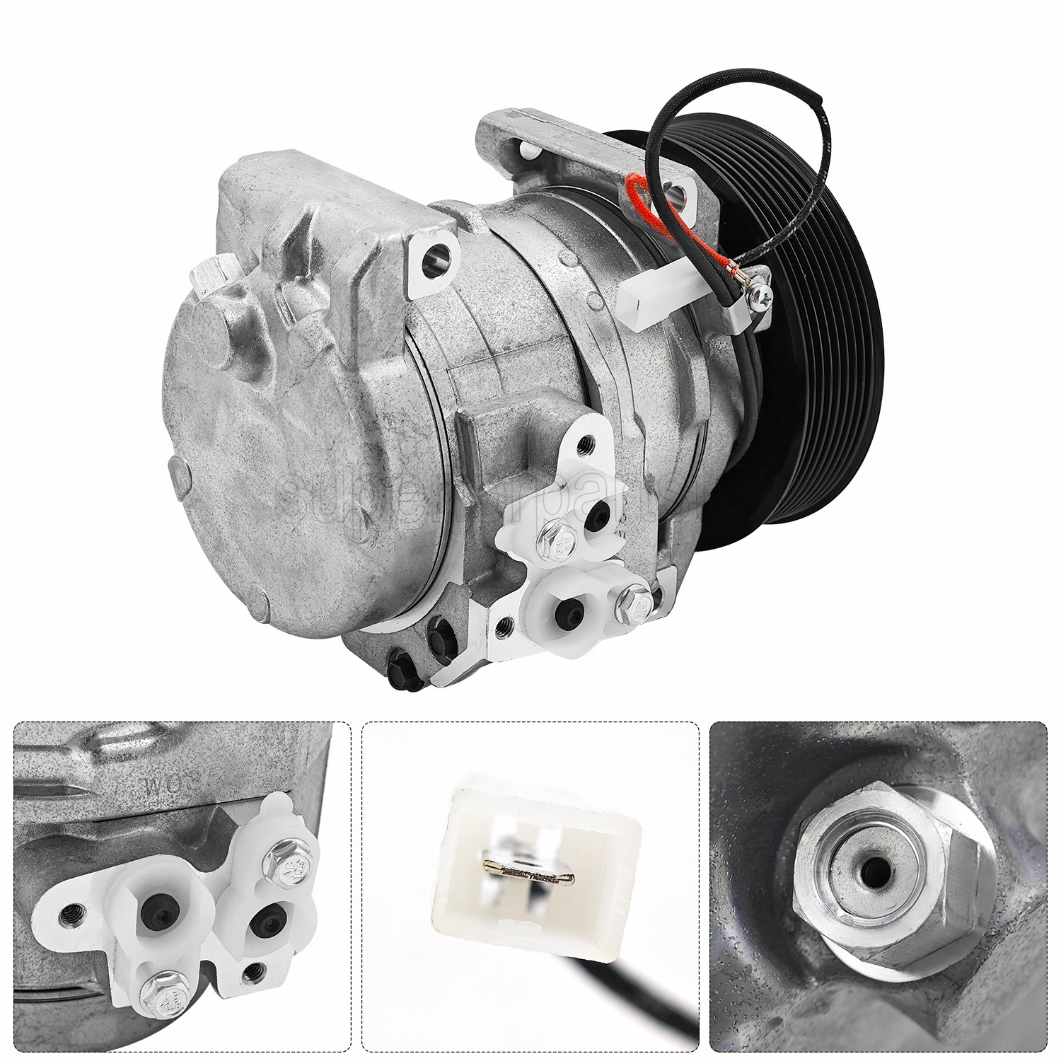 Air Conditioner AC Compressor 24V A9362300111 For Denso, BELL B30E Truck