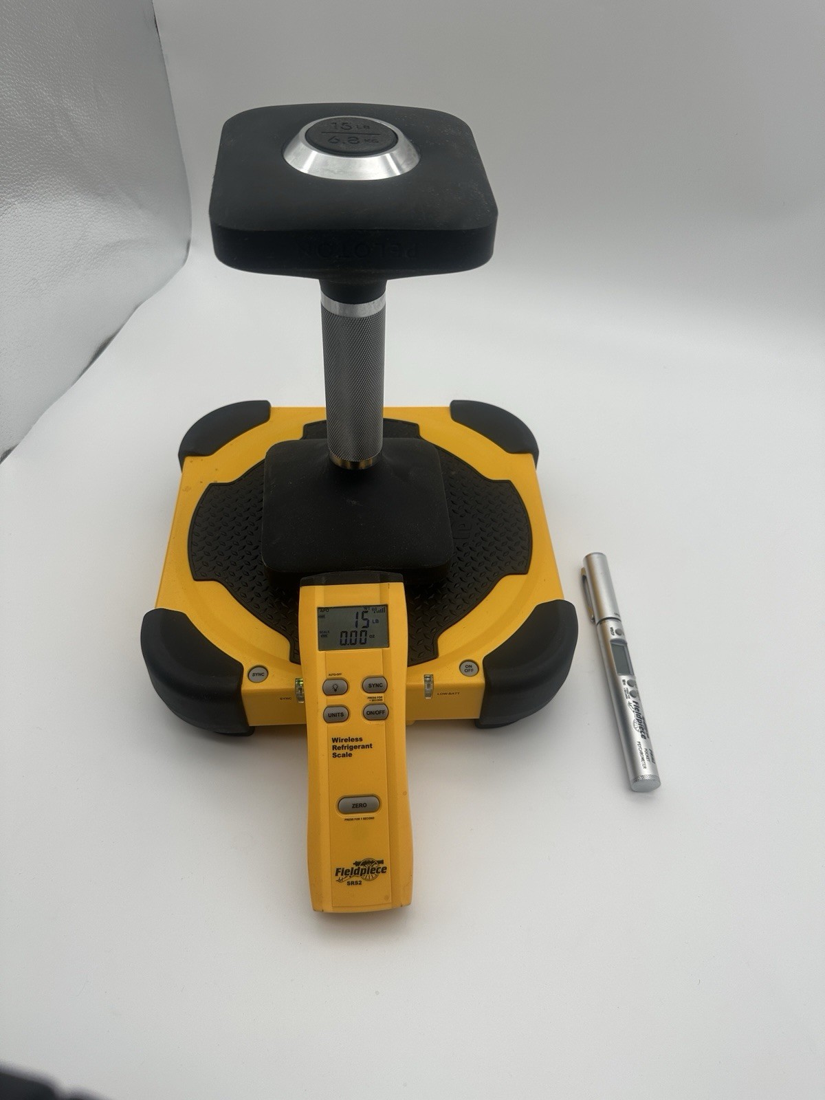 Fieldpiece SRS2 Wireless Refrigerant Scale + PRH2 Psychrometer + Case Tested