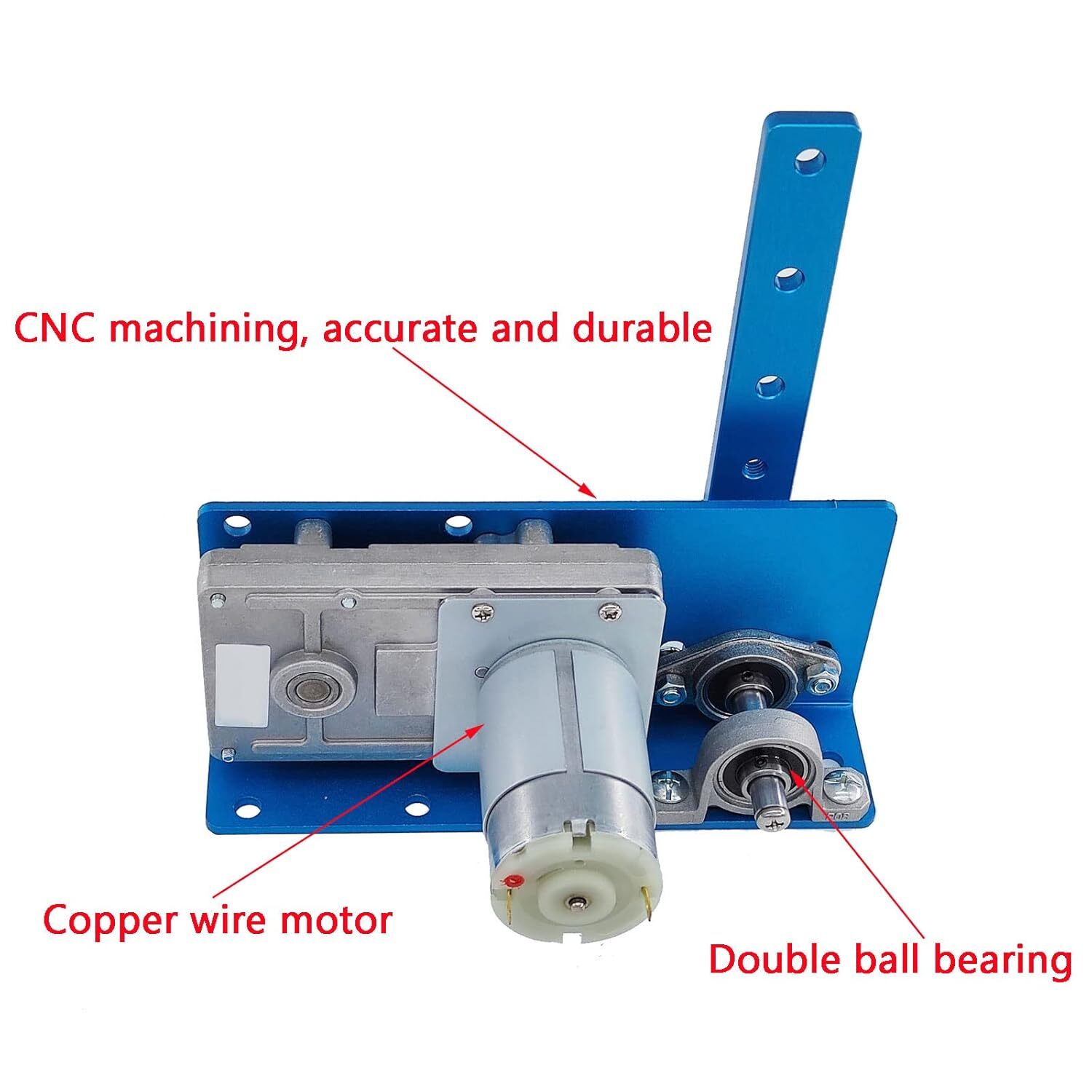 DIY Design 24V Reciprocating Swing Motor 20-120 Degrees Adjustable Speed 90rpm
