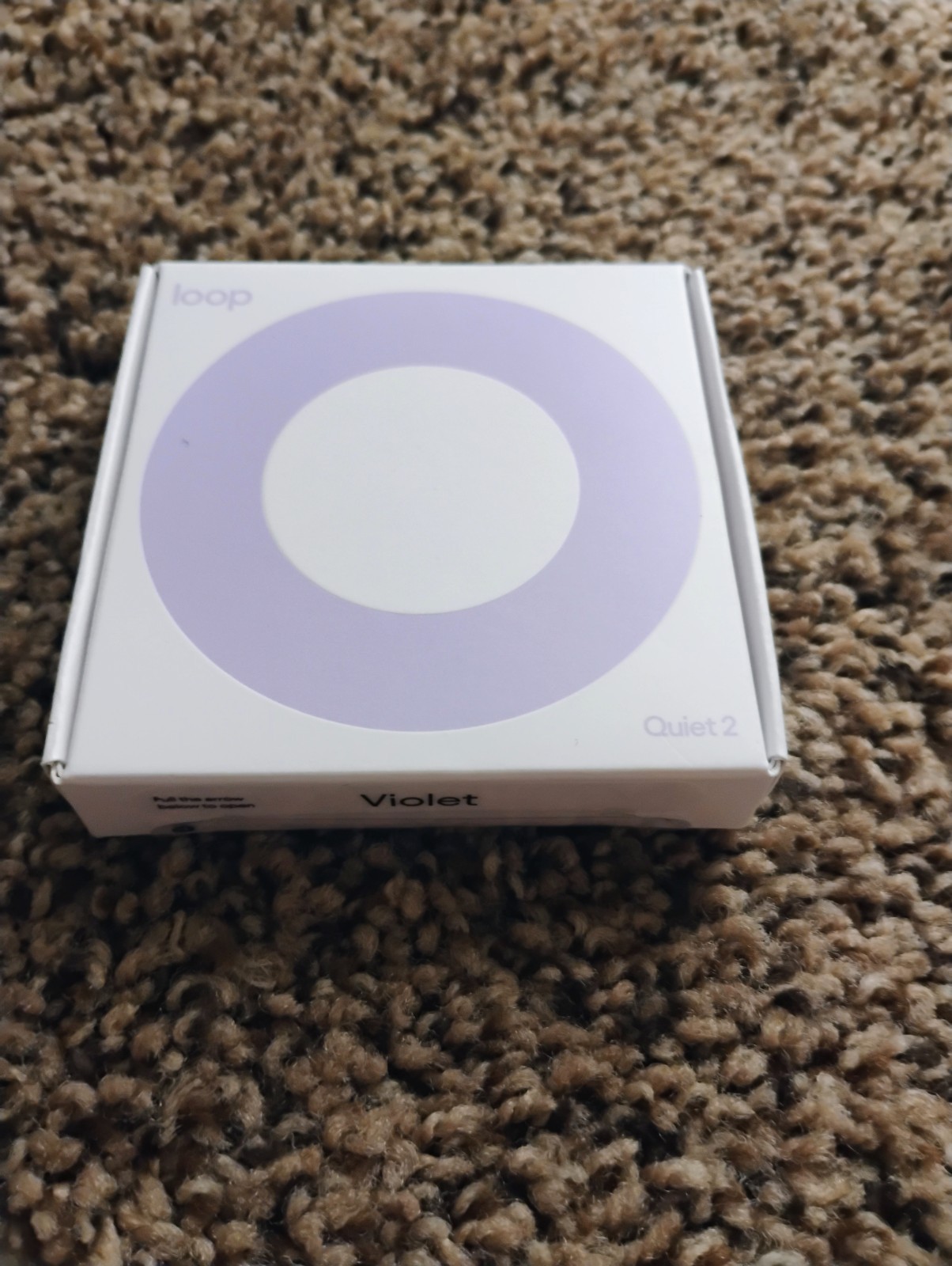 Loop Quiet 2 Earplugs Ultra-Comfortable, Reusable, Noise-Reducing Violet