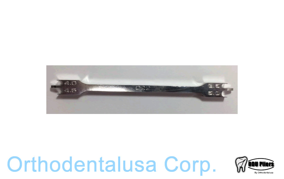 Bracket HEIGHT GAUGE .022 / ORTHODONTICS / ORTHODENTALUSA