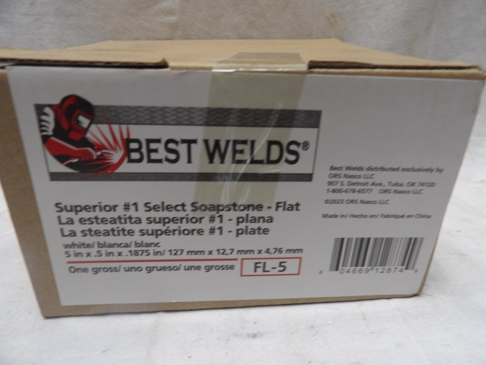 Best Welds Superior #1 Select Soapstone – Flat FL-5 (Box of 144)