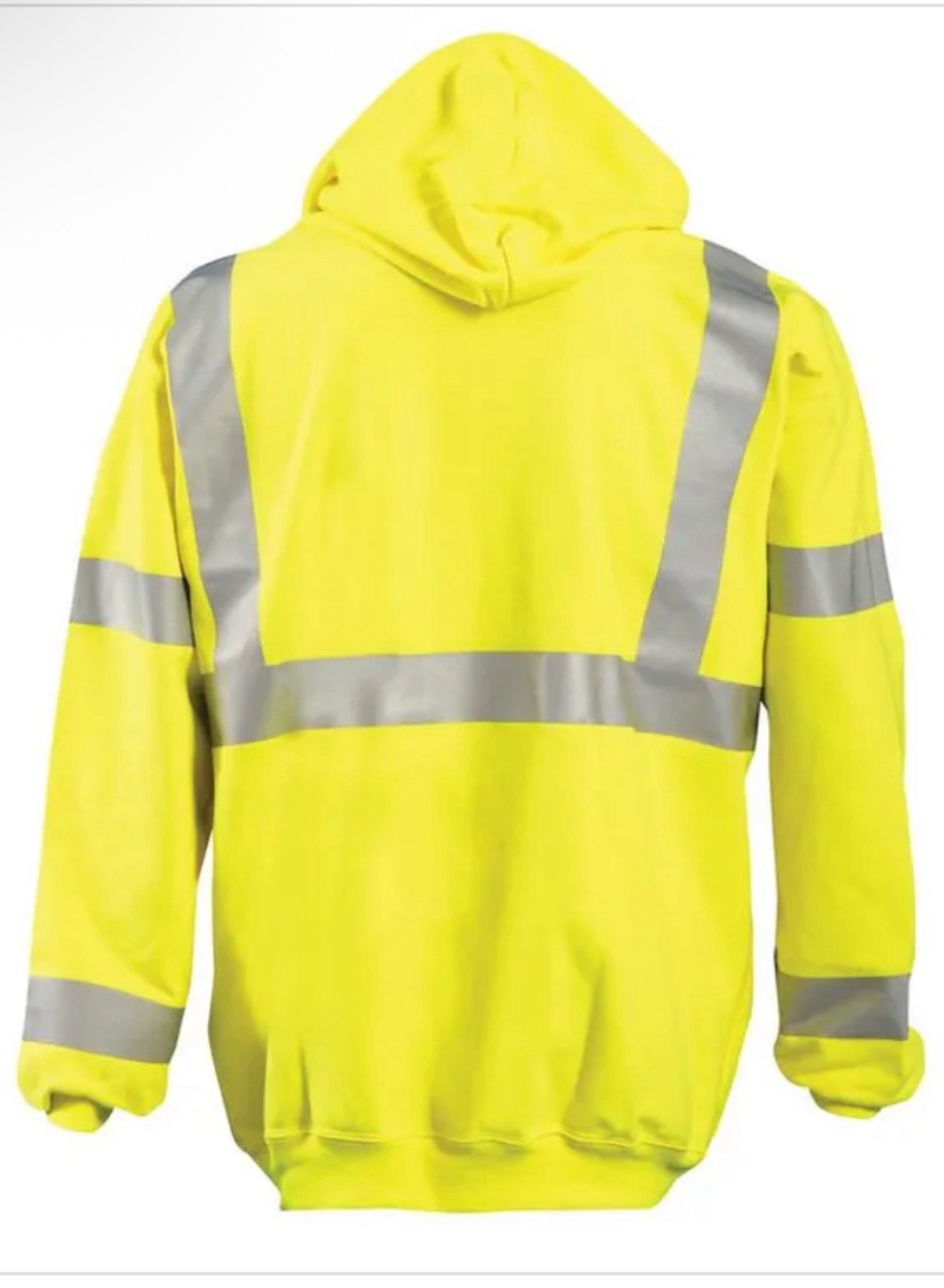 OCCUNOMIX Premium Hi-Viz Flame Resistant Pullover Hoodie LARGE Type R Class 3