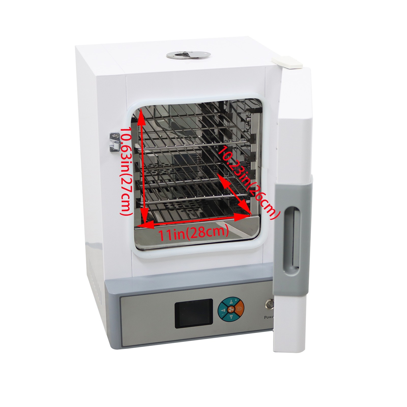 110V Digital Forced Air Convection Drying Oven 2 Layers Heating Chamber for Lab