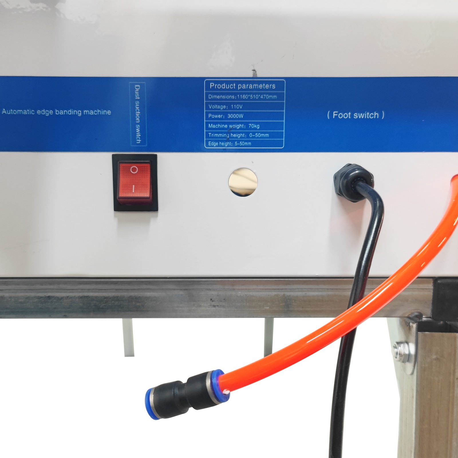 Automatic Edge Banding Machine, Curved/Straight Line Sealing for Woodworking