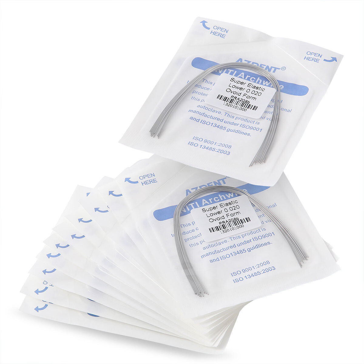 Dental Orthodontic Metal Bracket Brace Mini/Standard Roth/MBT/ Dental Arch Wires