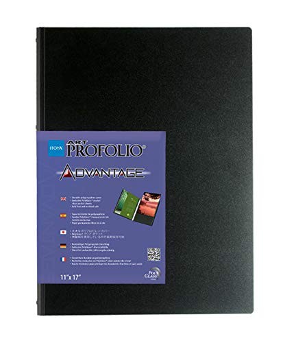 ProFolio by Itoya, Art Profolio Advantage, 24 Sheets Presentation Book – Portrai