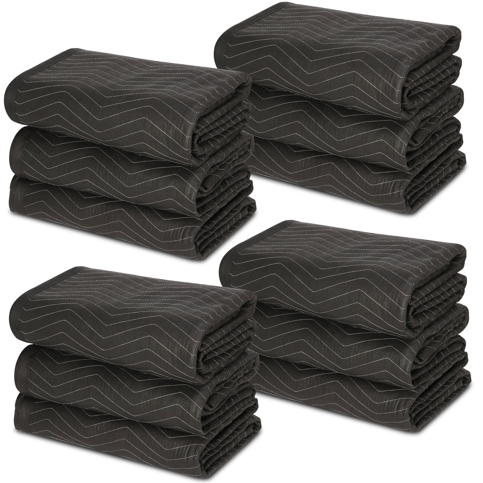 12/24/36/48 PCS Moving & Packing Blankets Professional 80″ x 72″ Professional