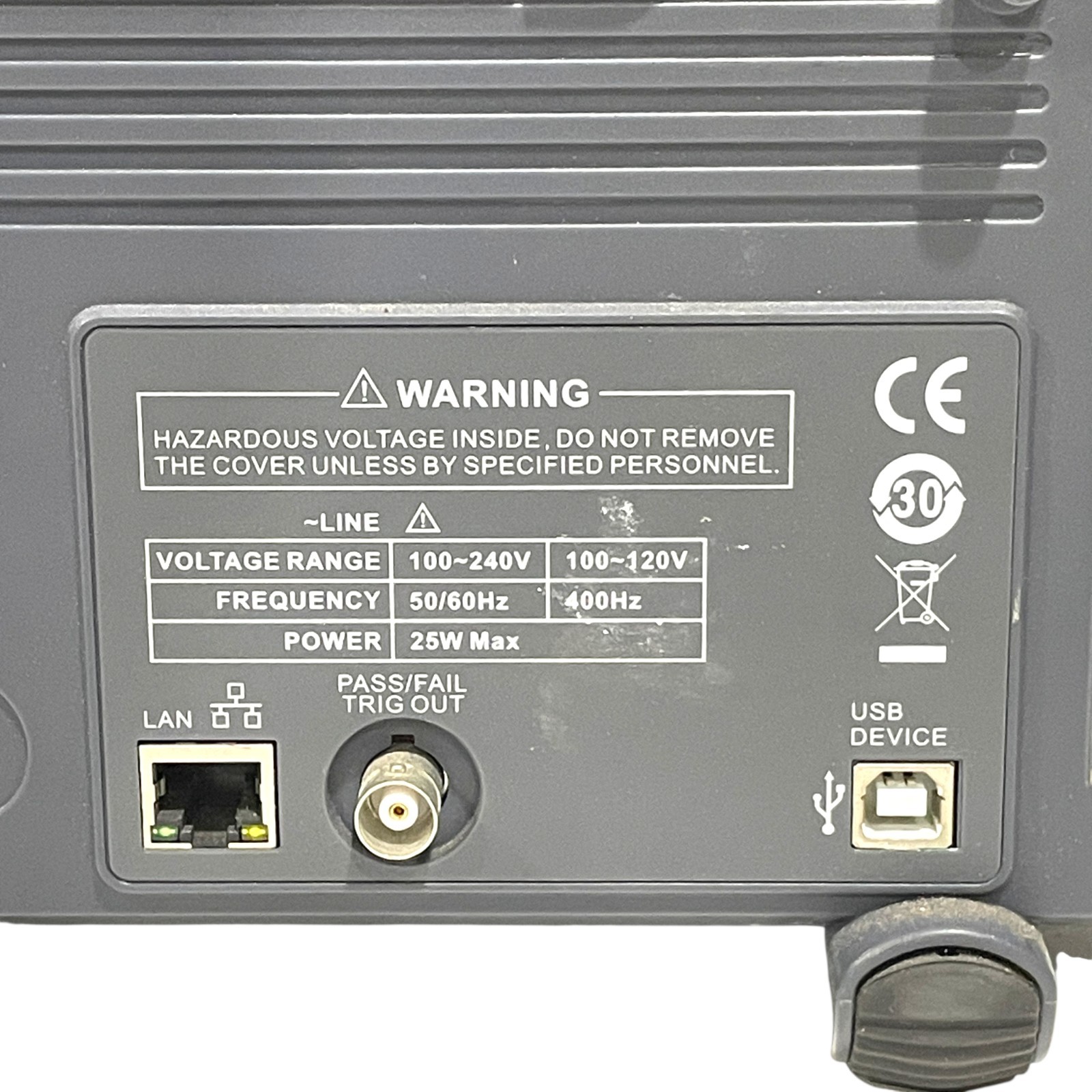 SIGLENT SDS1202X-E 200MHz 2-Channel Digital Storage Oscilloscope For Parts,TESTE