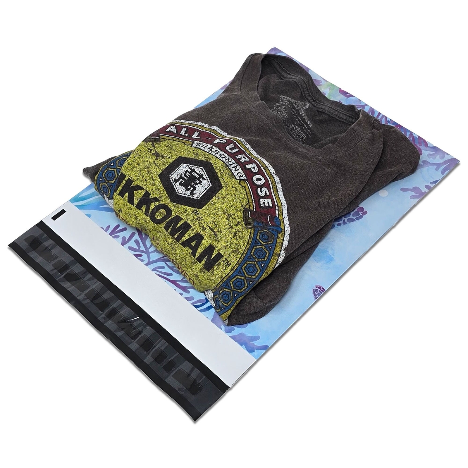 Adorable Sea Turtle 10×13 Poly Mailers Playing in Ocean Designer Cute, Durable,