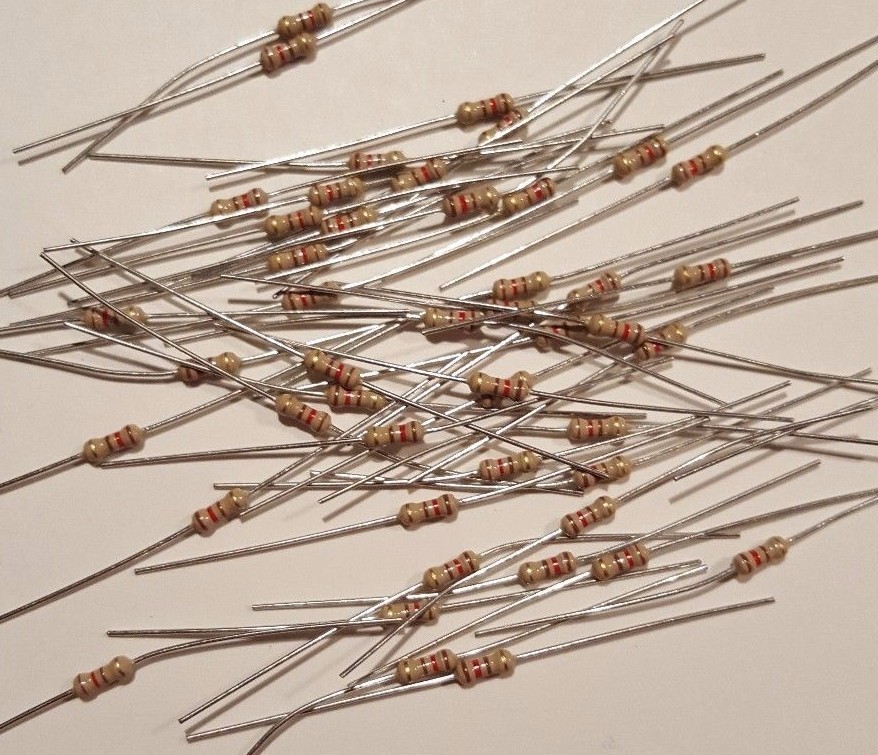 Resistor 1/4W 5% 10 or 100 pieces Multiple Values or Kit USA FAST SHIP