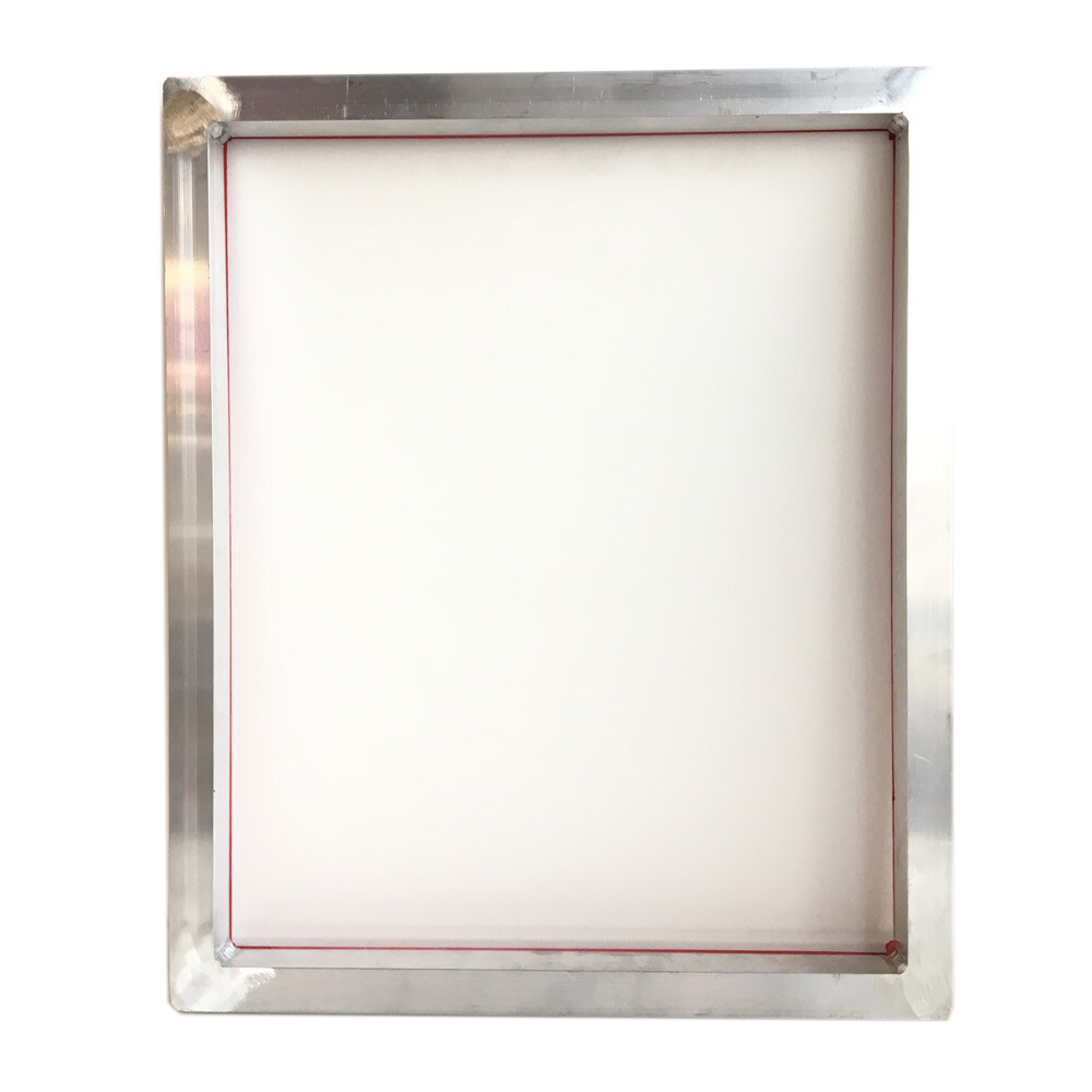 6pcs 20″ x 24″ Aluminum Frame with 110 White Mesh Silk Screen Printing Screens