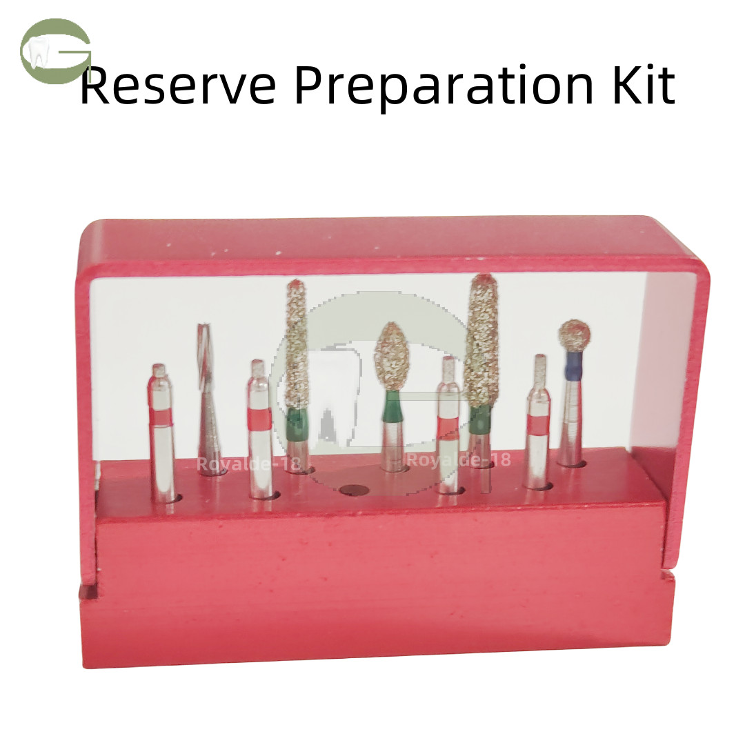 Dental Reverse Preparation/Anterior Posterior Crown Direction Burs Drill Diamond