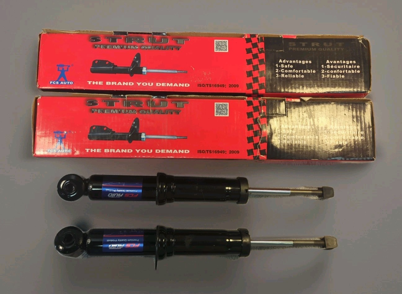 Pr FCS 345484 42-15 Struts Shock Absorbers Premium Quality New Open Box TS16949