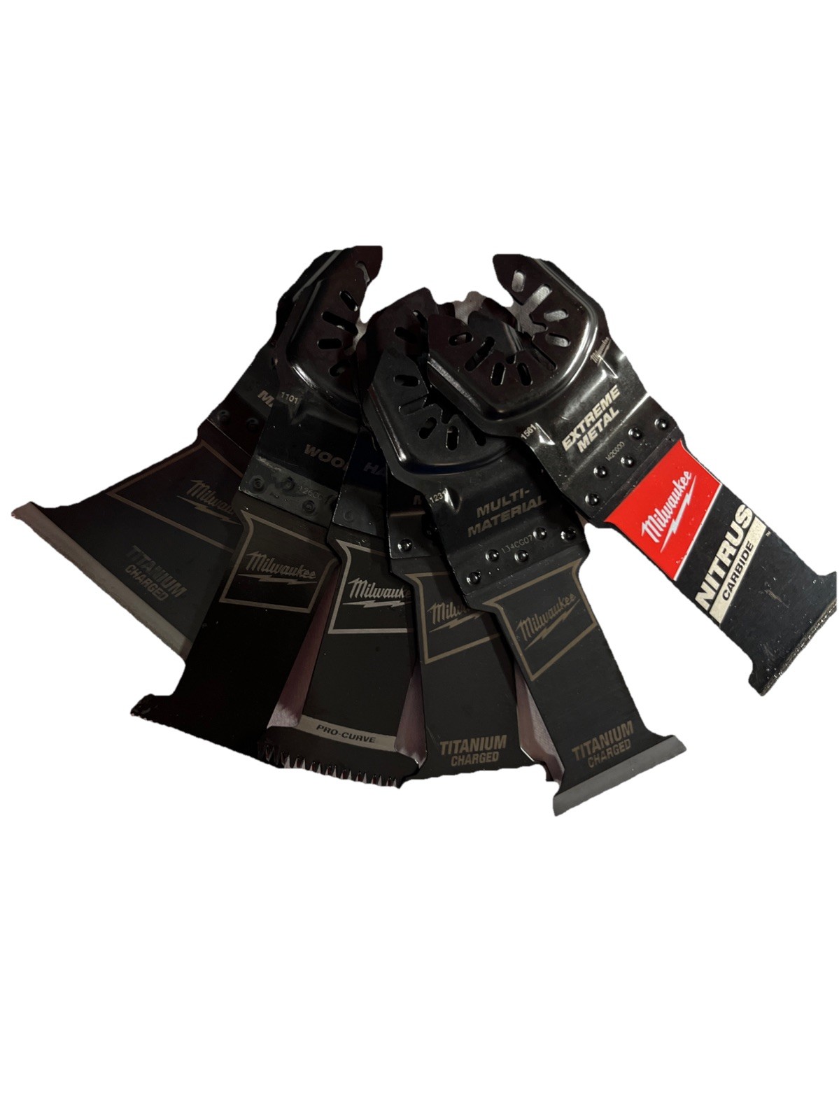 Milwaukee OPEN-LOK 49-10-9112 Multi-Tool Blade Kit with Storage Case – 6 Piece