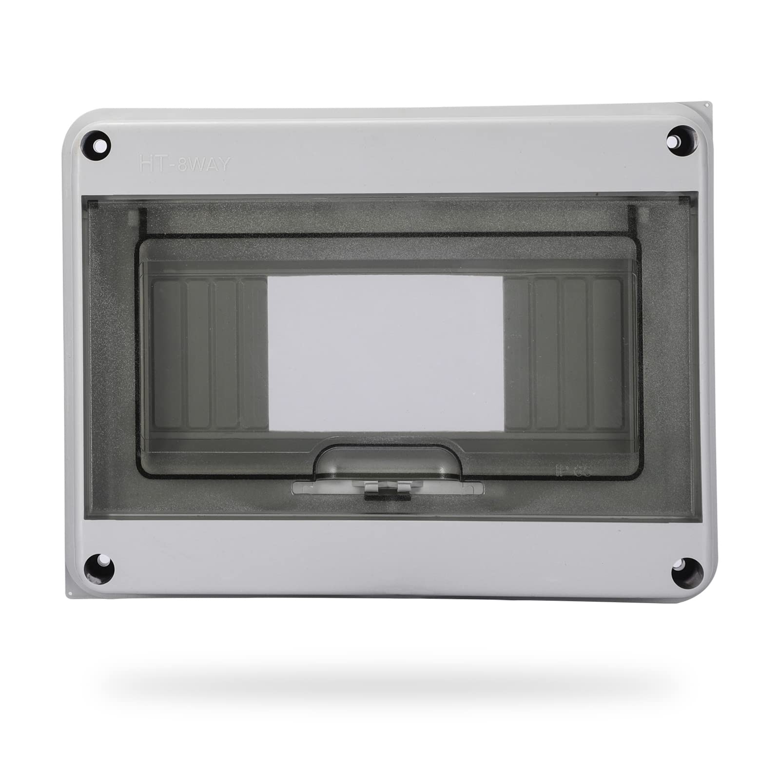 MOLLOM 8 Way Circuit Breaker MCB Distribution Protection Box with DIN Rail, IP65