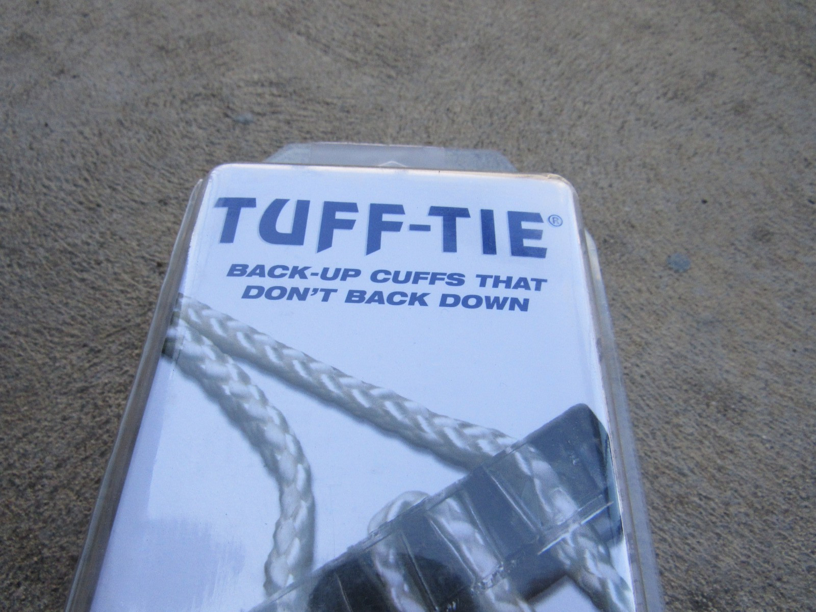 100 pcs Tuff-Tie Foot Restraints Nylon Braided Personal Restraints Tuff-Ties