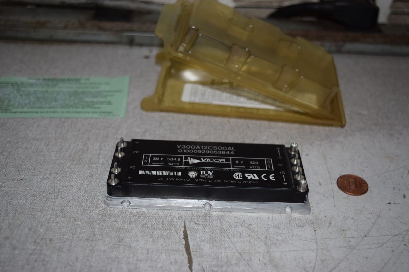 VICOR V300A12C500AL Power Supply Module