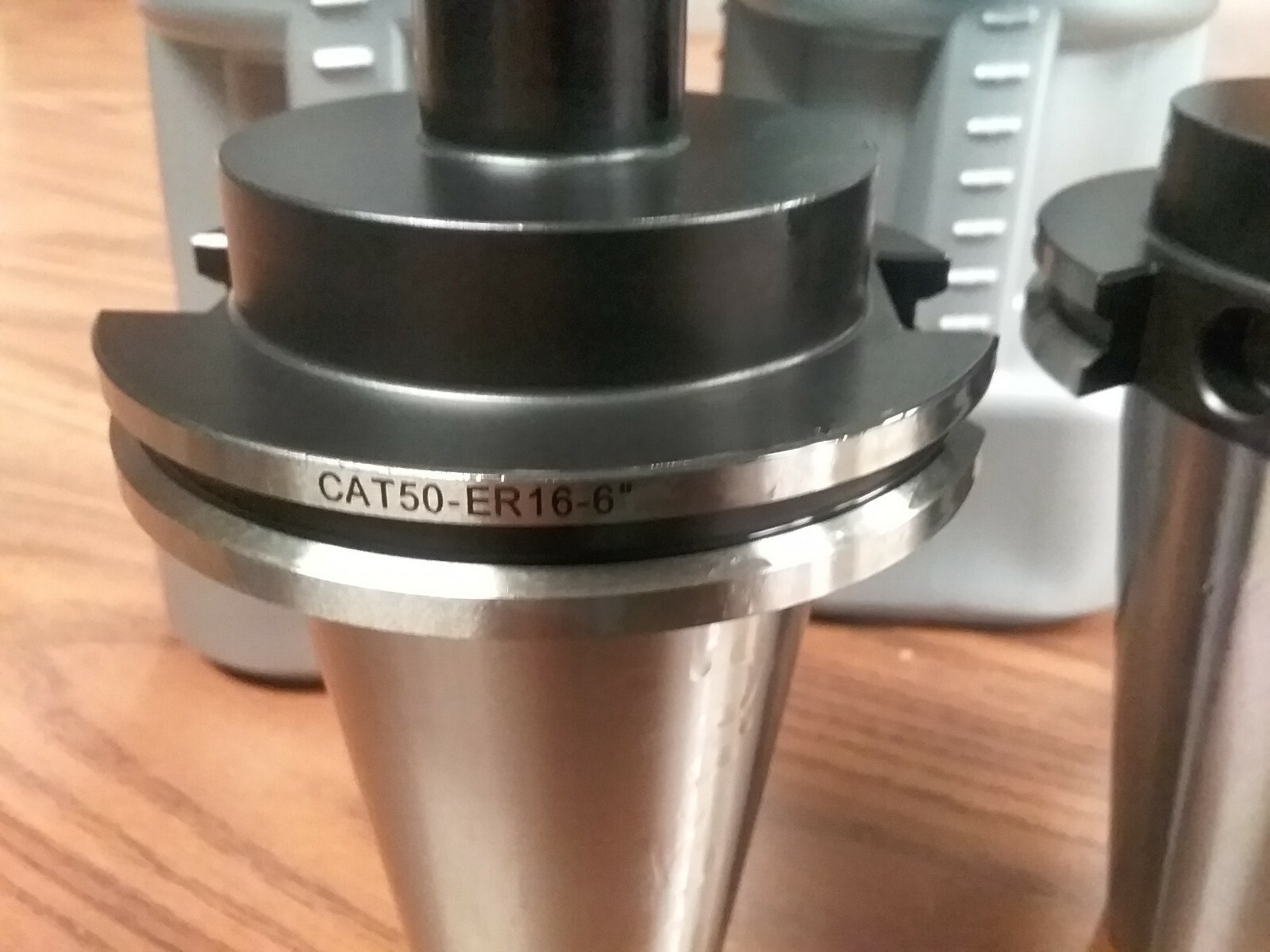 2pcs CAT50-ER16 COLLET CHUCKS 6″ X-long gage length CAT50-ER16-6