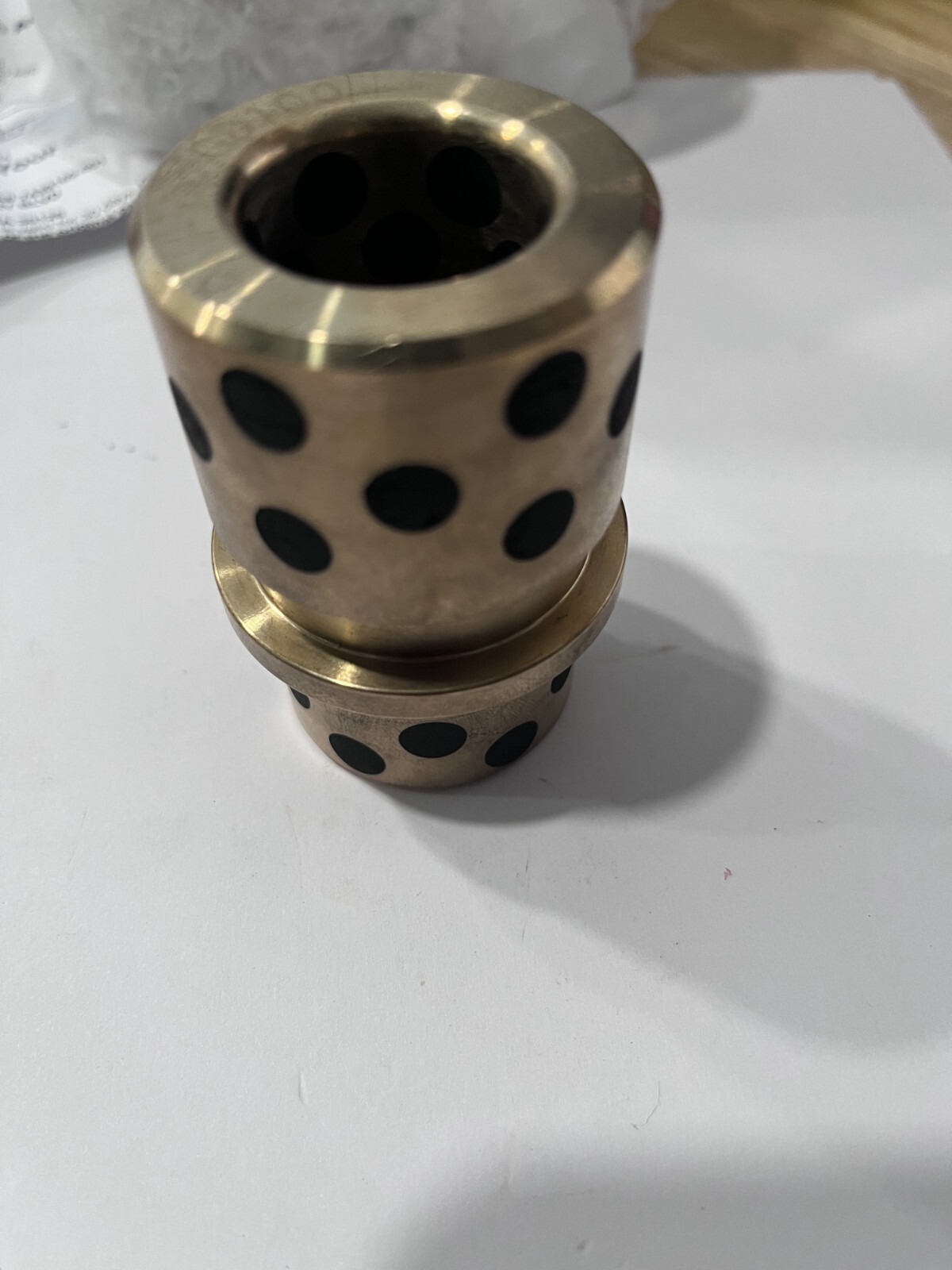 Dayton Lamina Cast Aluminum Bronze Die & Mold Shoulder Bushing: 1" ID
