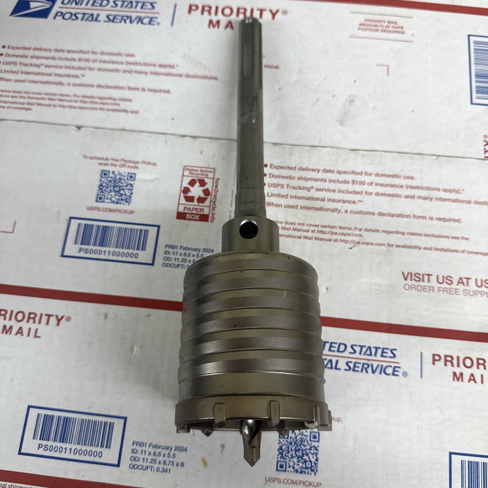 Milwaukee 1-Piece SDS-MAX Core Bit, 3 1/8in. x 11 3/8in., Model# 48-20-5420