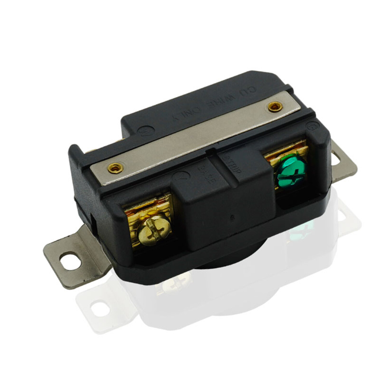 NEMA L5-30R Female Twist Lock 30A 125V 3 Wire Locking Receptacle L530R L5-30