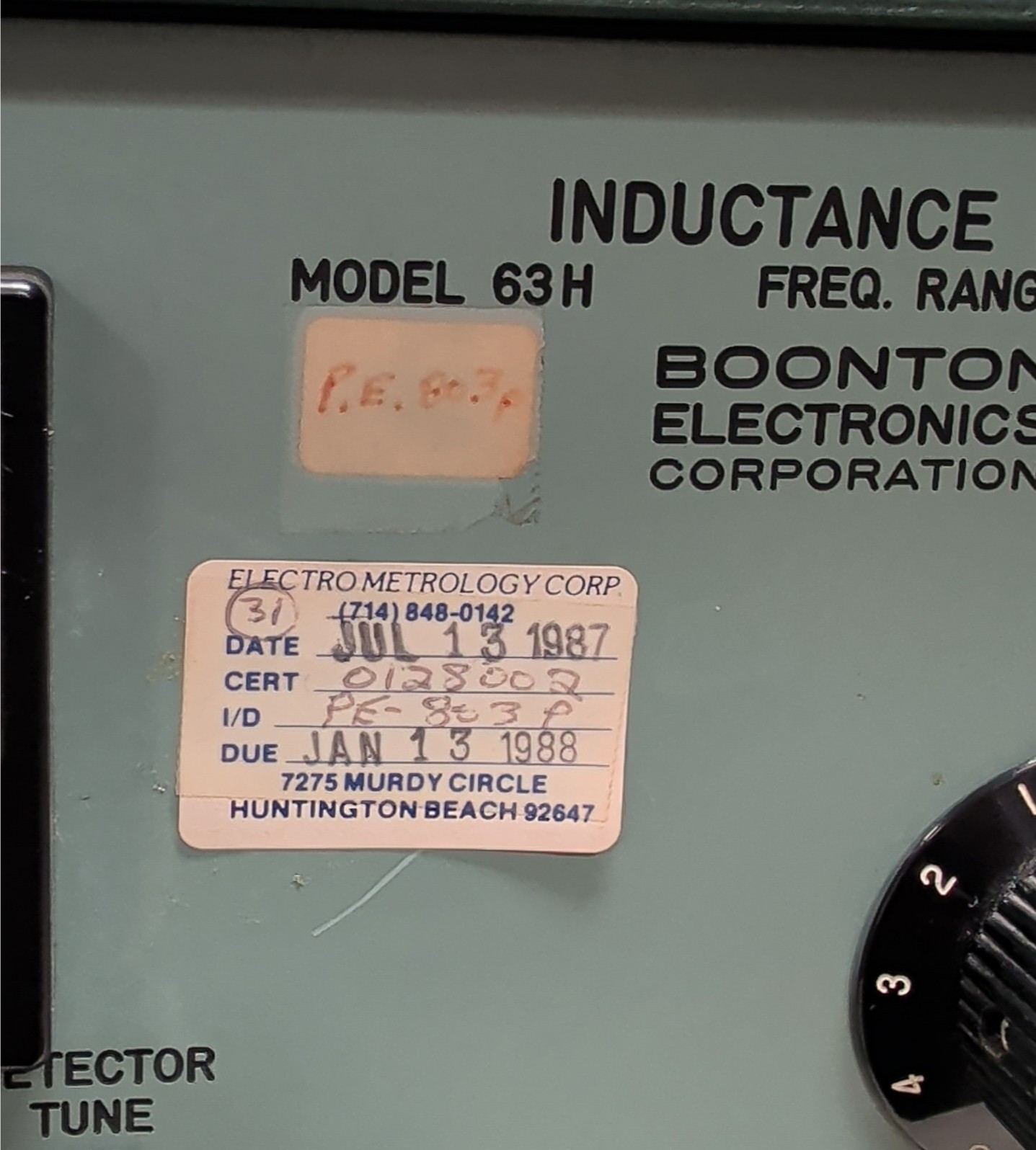 Vintage Boonton Electronics 63H Inductance Bridge 5kHz-500kHz w/ Manual – VIDEO