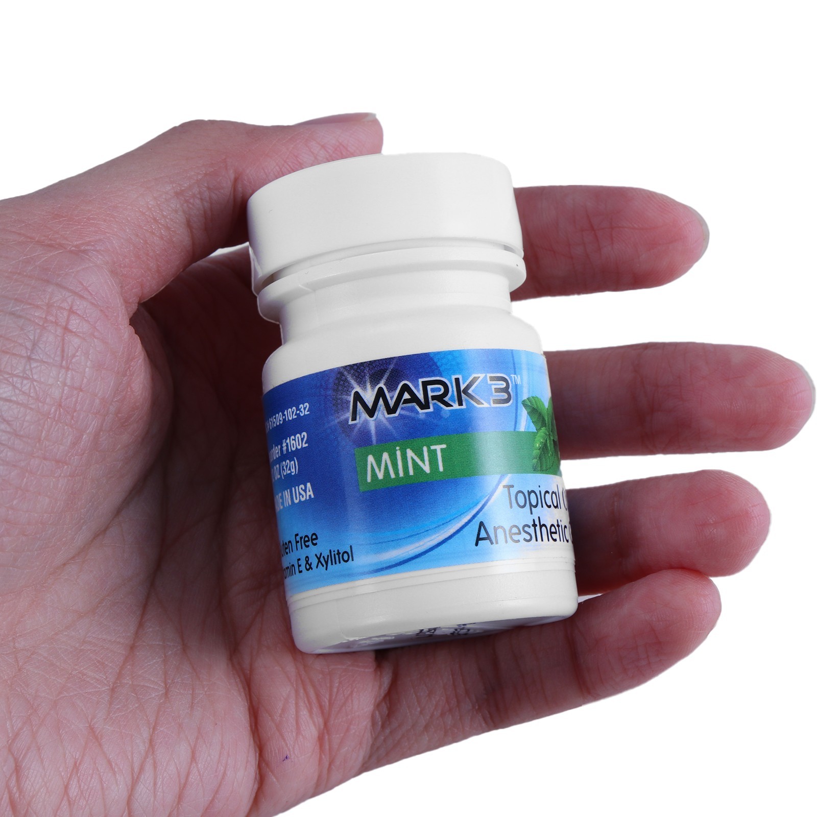 Mark3 Dental Topical Anesthetic Gel 20% Benzocaine 1OZ Jar Mint