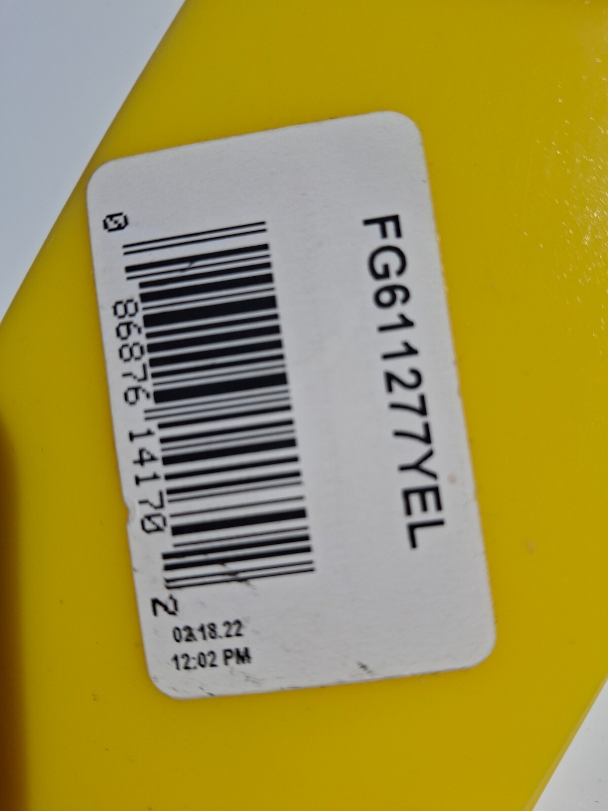 Rubbermaid FG611277YEL 25″ Yellow «Caution Wet Floor» 2-Sided Floor Signs