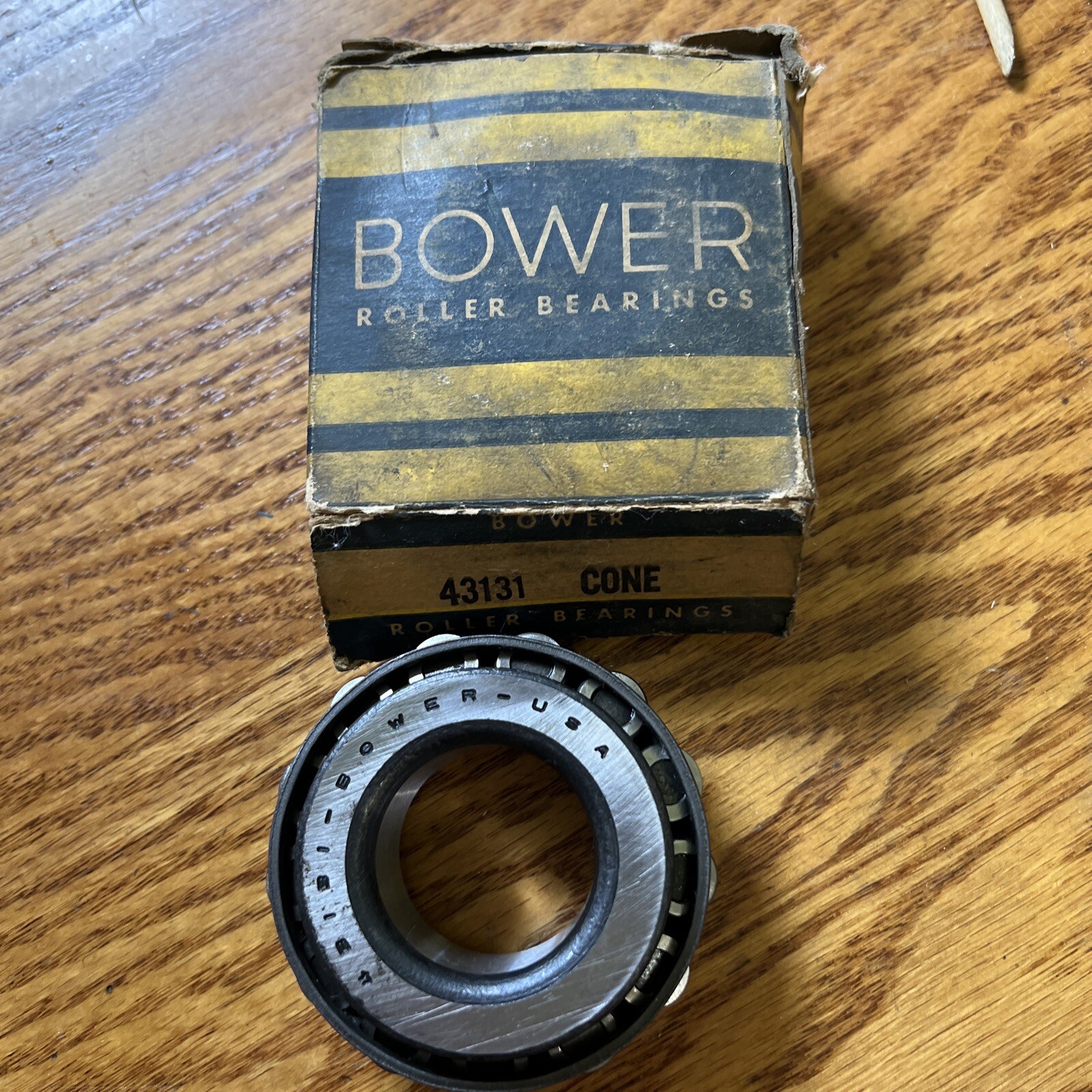 Bower/BCA Tapered Roller Bearing 43131 NOS