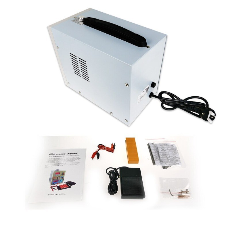 Small Precision Nickel Sheet Battery Spot Welder for Household Battery Welding
